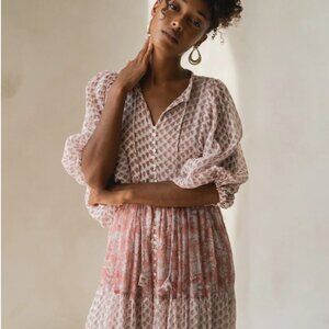 Daughters of India Nora Maxi Dress in Primrose, XS